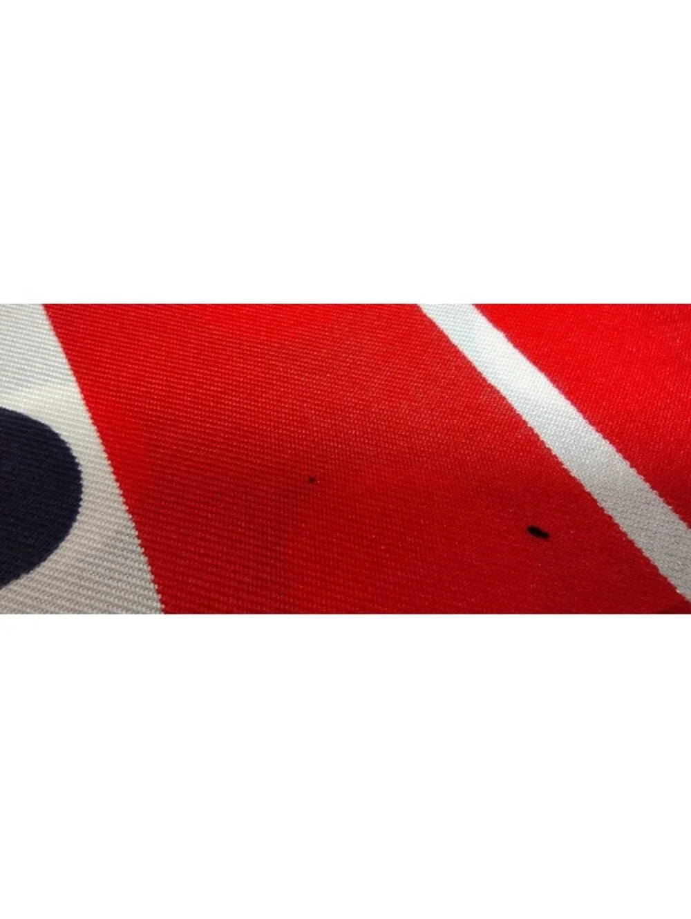 Vinage 1960s White DOTS Echo All Silk Scarf Red Orange White & Blue Polka Dots